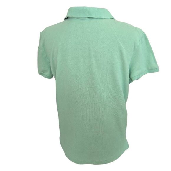POLO Golf Ralph Lauren Womens Classic Fit Short Sleeve Shirt Green Size Large - Picture 3 of 10